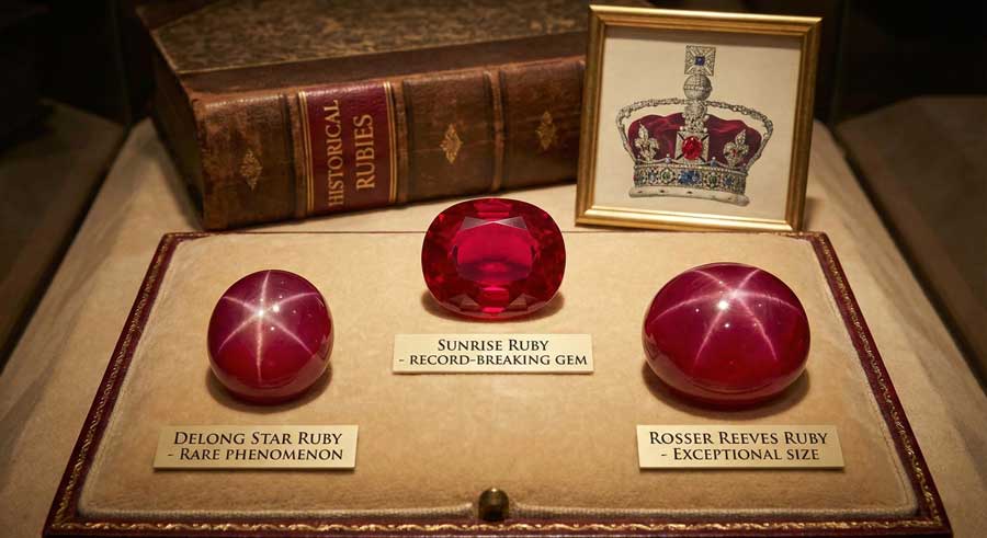 Histoire de la Pierre de Naissance de Juillet et Rubis Célèbres